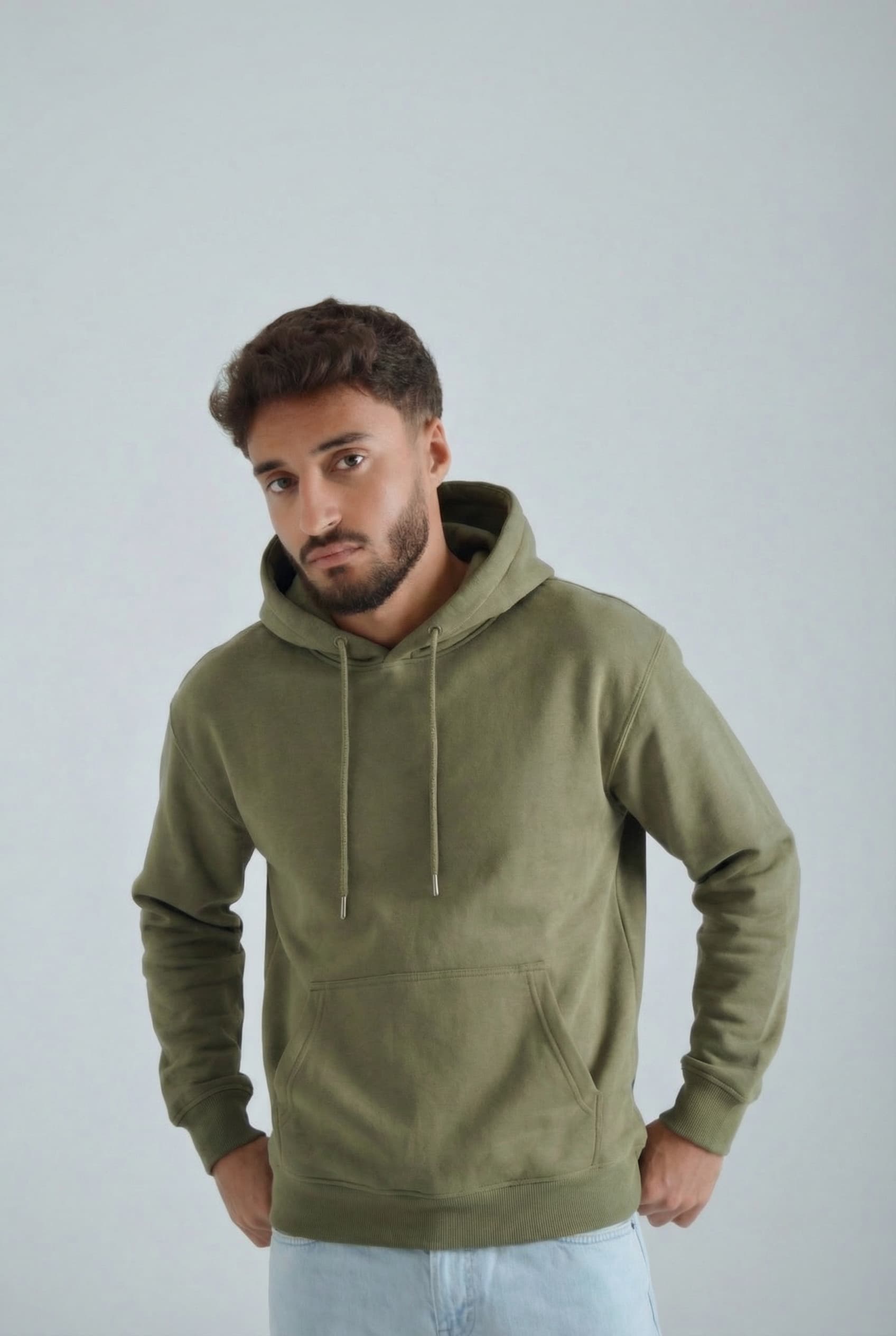 Taskin Hoodie — Olive