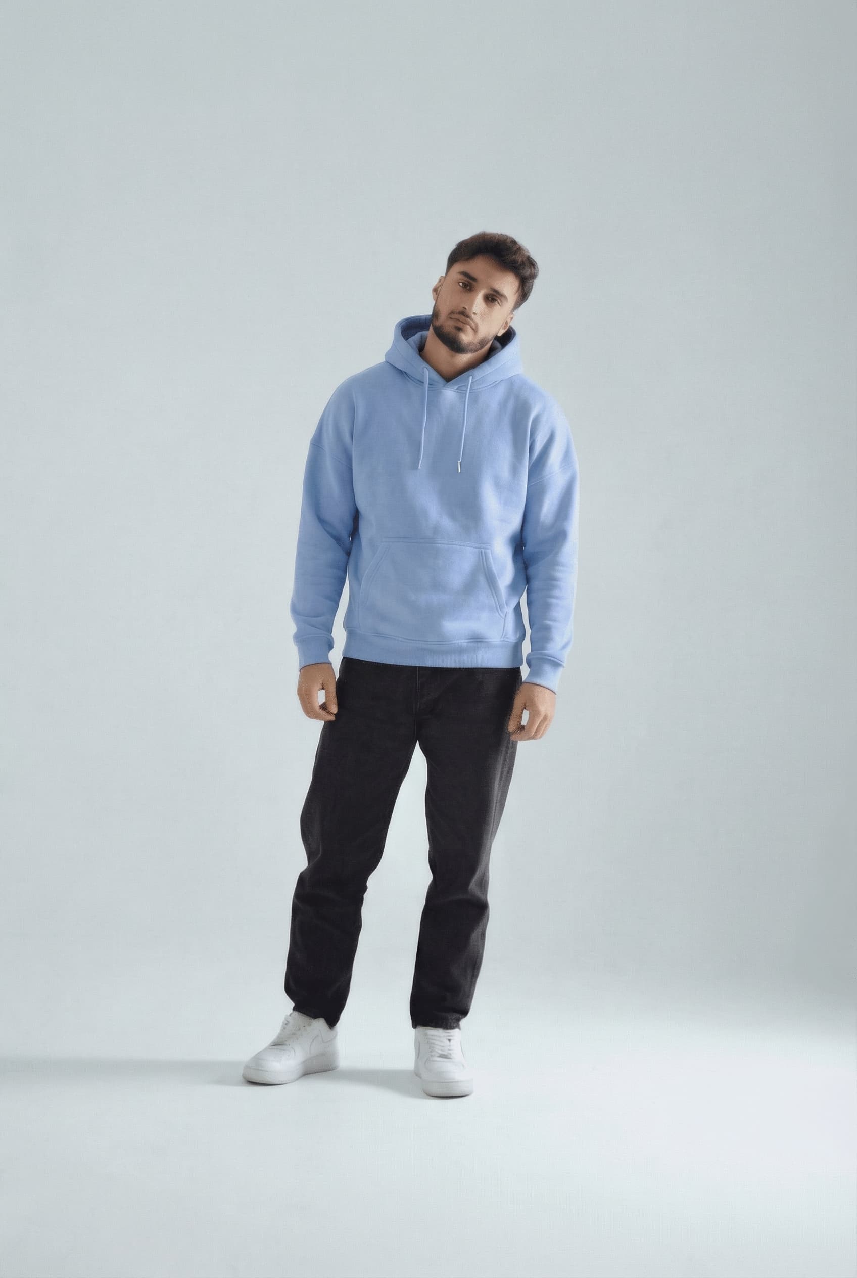 Taskin Hoodie — Sky Blue